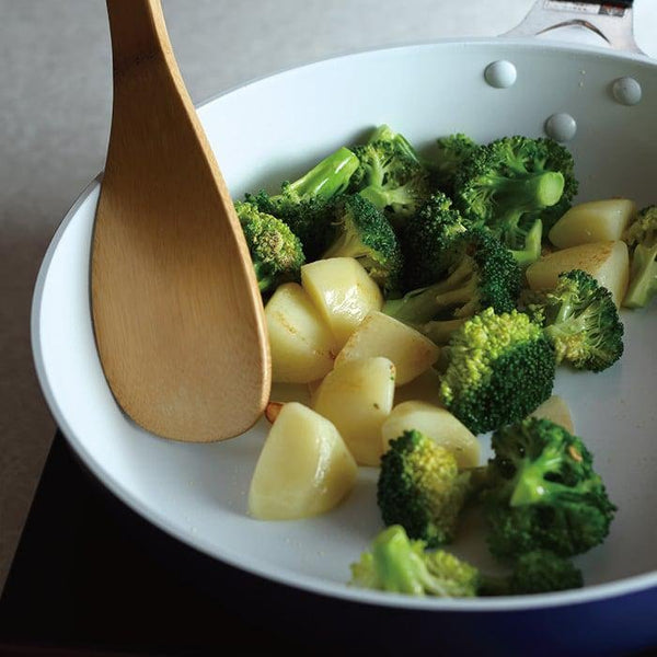 天然竹製キッチンターナー 日本製木製スパチュラ 300mm