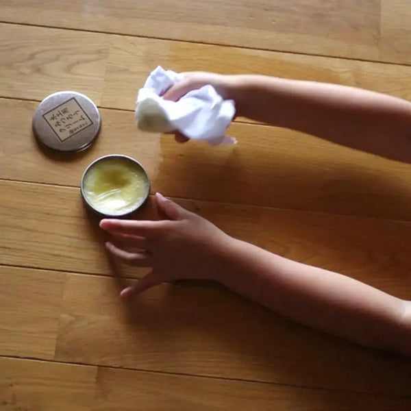 天然蜜蝋ウッドフィニッシュ 無害蜜蝋クリーム 10g