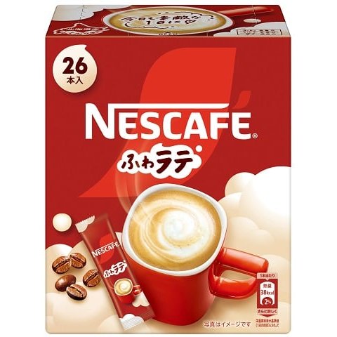 ネスカフェ フォーミーラテ インスタントコーヒー パケット クリーミーカフェラテ 26 個入り