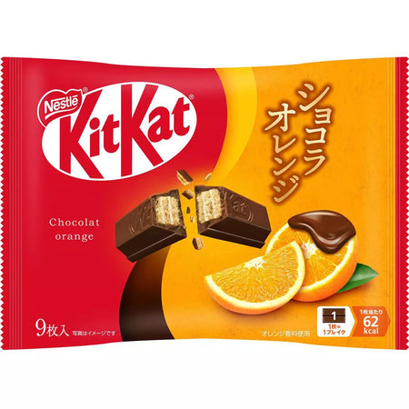 ネスレ　キットカット オレンジショコラ 40袋 ネスレ キットカット チョコレートオレンジ味 9枚入り
