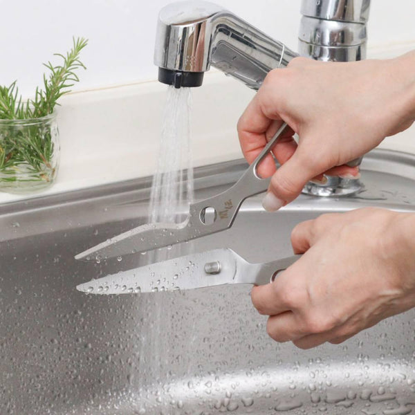 ニッケン オールステンレス キッチンバサミ 着脱式 食器洗い機対応 216mm