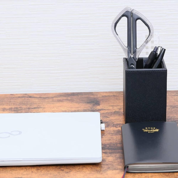 ニッケン スマートシザーズ ノンスティックオフィス用ハサミ（カッター付き）200mm