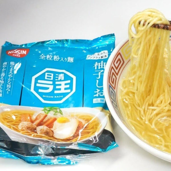 日清ラ王 即席ゆず塩ラーメン ノンフライ麺 3食入