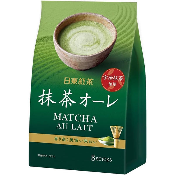 日東紅茶 抹茶グリーンティーラテパウダー（抹茶オーレ）8本
