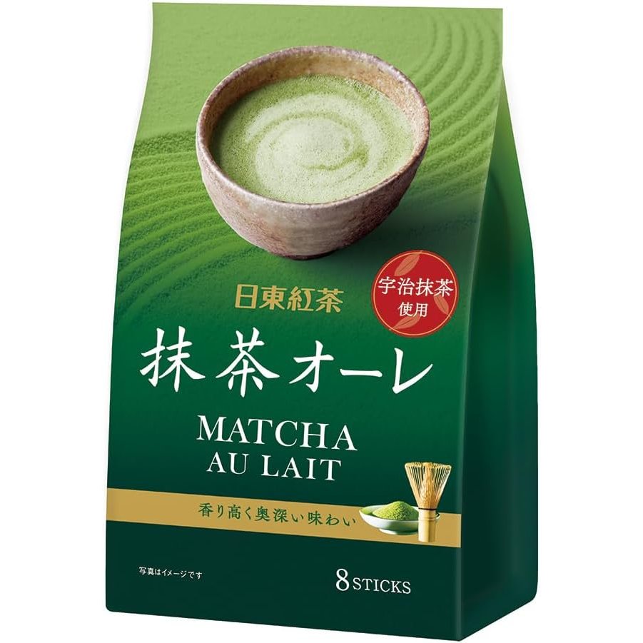 日東紅茶 抹茶グリーンティーラテパウダー（抹茶オーレ）8本