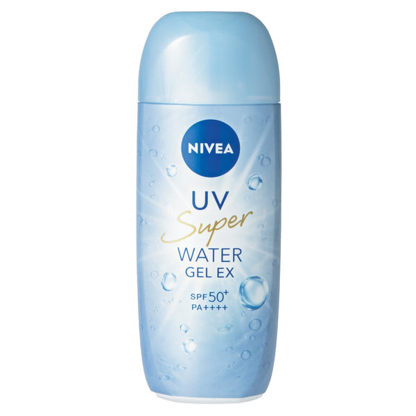 ニベアUV スーパーウォータージェルEX ウォータープルーフ日焼け止め SPF50+ 80g