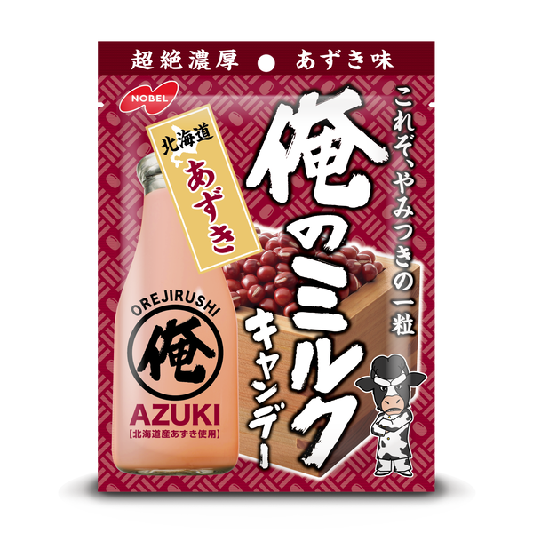 ノーベル 俺のミルク 北海道あずき 80g
