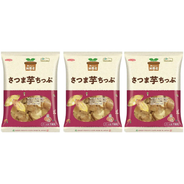 ノースカラーズ 和風さつまいもチップス 無添加 さつまいもチップス 115g (3個パック)
