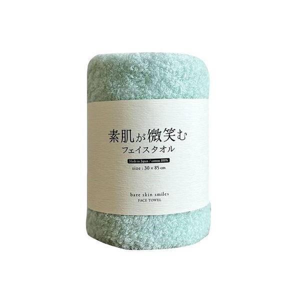 おぼろふわフェイスタオル 超ソフト速乾タオル 30cm x 85cm