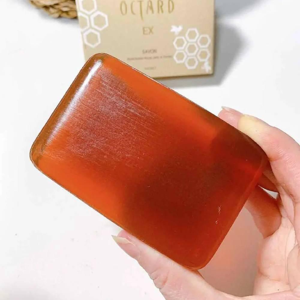 オクタールEX サボン ローヤルゼリー保湿ハチミツ美容石鹸 120g