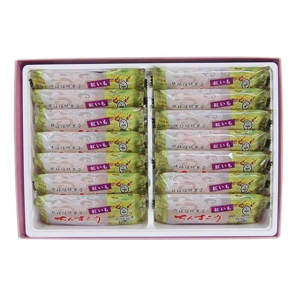 御菓子御殿 紫芋ちんすこうショートブレッドクッキー 14個入り