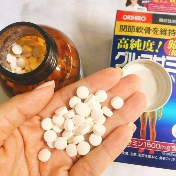 オリヒロ グルコサミン 日本製サプリメント 1500mg 900錠