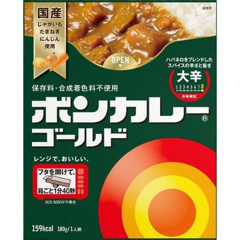 大塚 ボンカレーゴールド インスタントカレーソース 激辛 180g