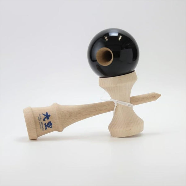 大空けん玉 手作り JKA 認定 カップ＆ボール玩具 ブラック