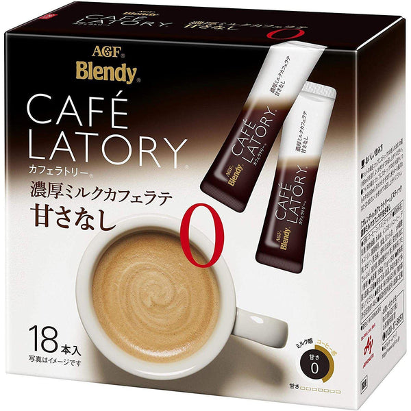 AGF ブレンディ カフェラテ リッチミルクカフェラテ 無糖 18本入り