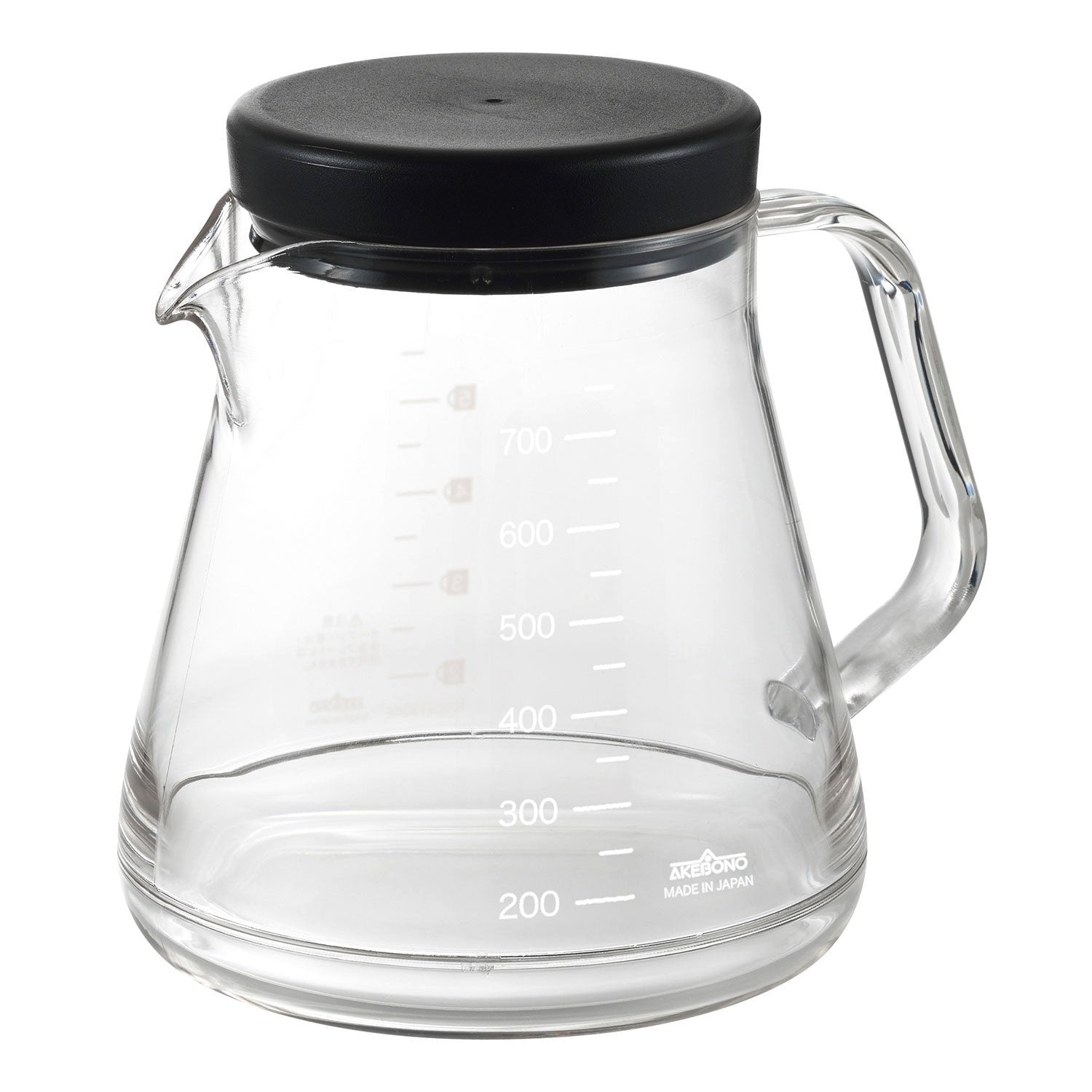 曙 耐熱プラスチックコーヒーポット プラスチック蓋付き TW-3727