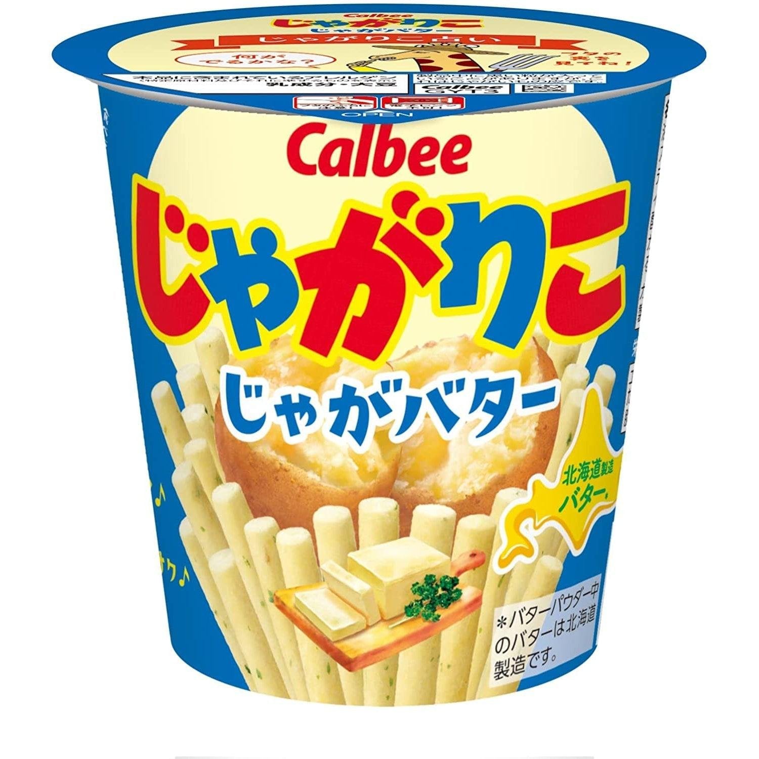 カルビー じゃがりこ 北海道バターポテトスティック 55g