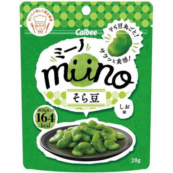 カルビー みいの 塩味そら豆チップス（12個入り）