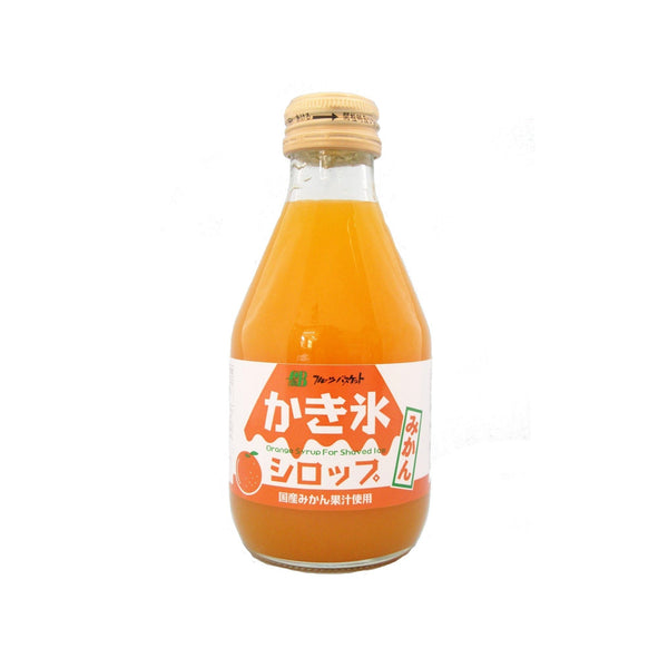 フルーツバスケット みかんかき氷シロップ 無添加みかんかき氷シロップ 180ml