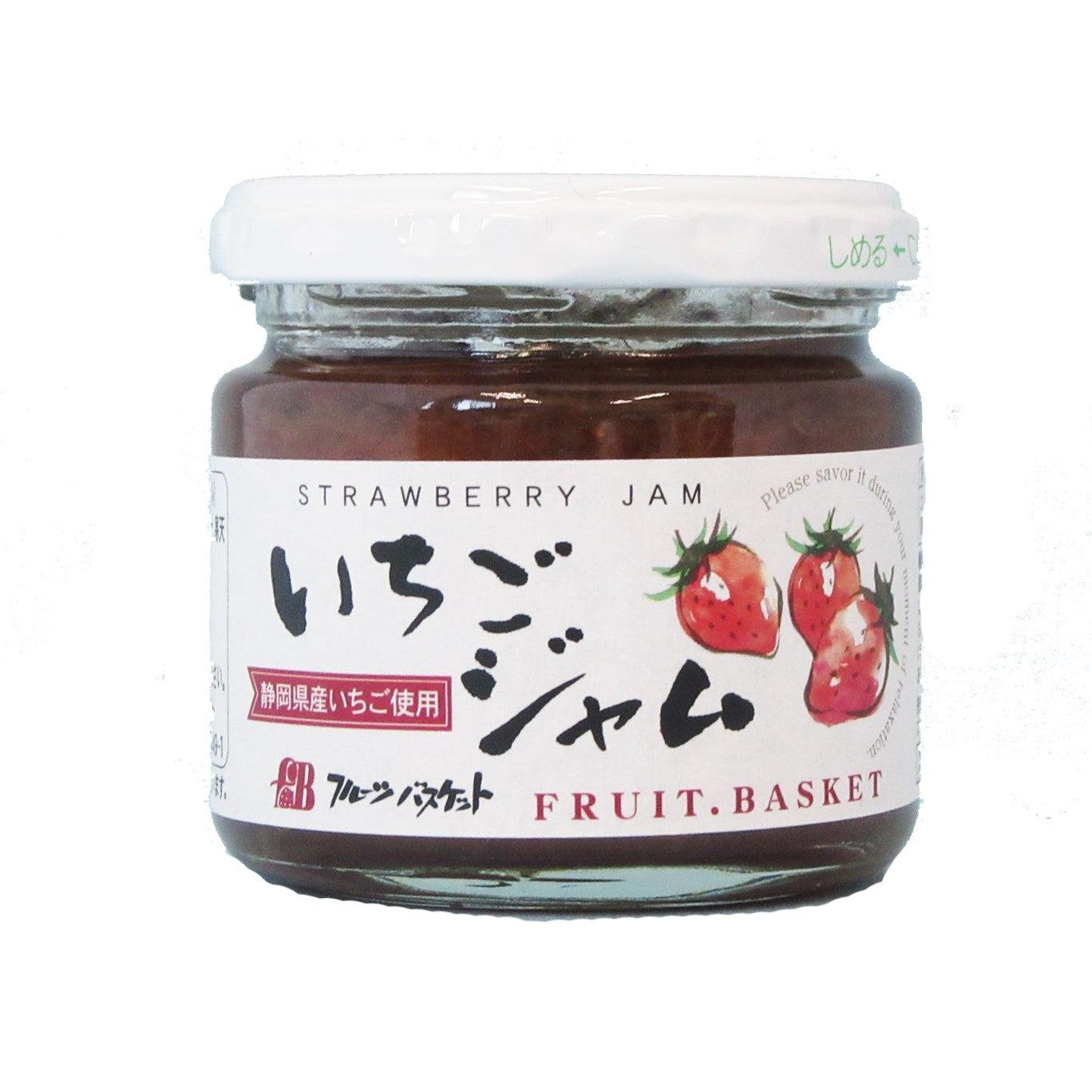 フルーツバスケット 天然国産いちごジャム 140g