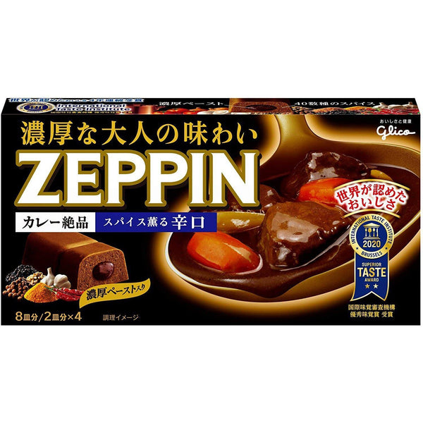 グリコ ゼッピン カレールーブロック 辛口 175g