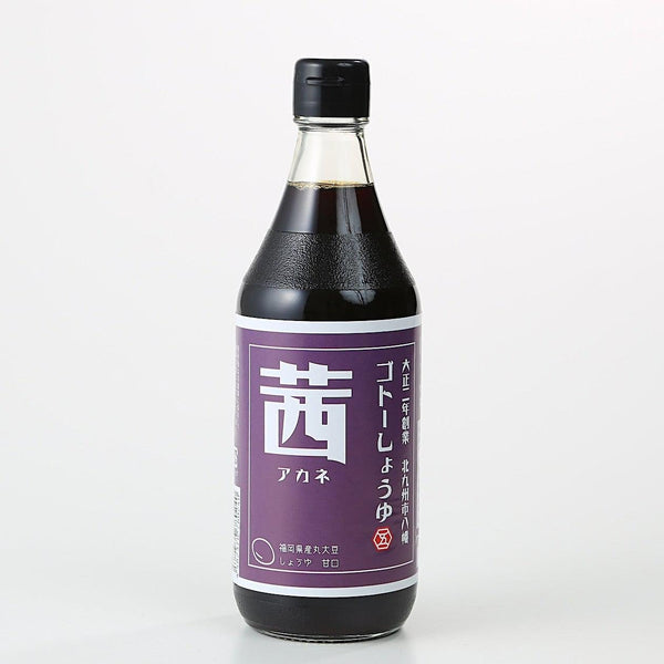 後藤あまくち醤油 甘口醤油 あかね 500ml