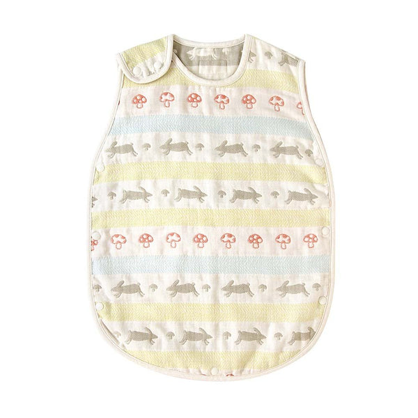Hoppetta ベビー用コットンブランケットスリーパー - Lapin