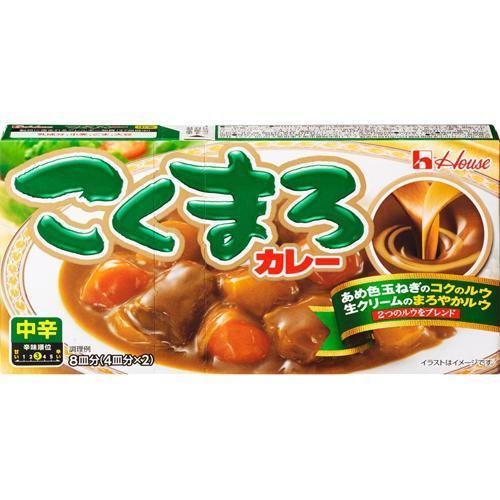 ハウス食品 こくまろ カレールー 中辛 140g