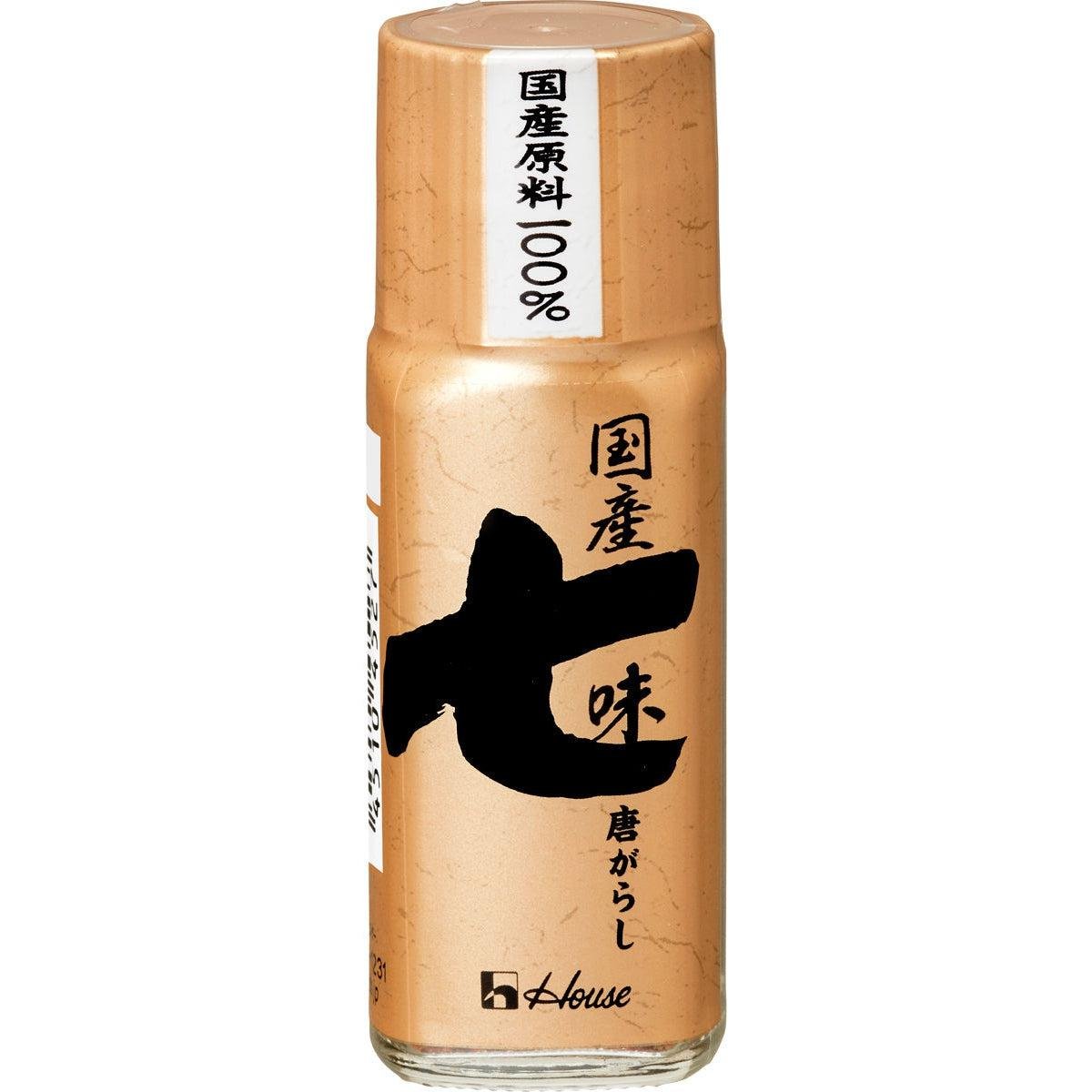 ハウス 七味唐辛子 純国産 15g