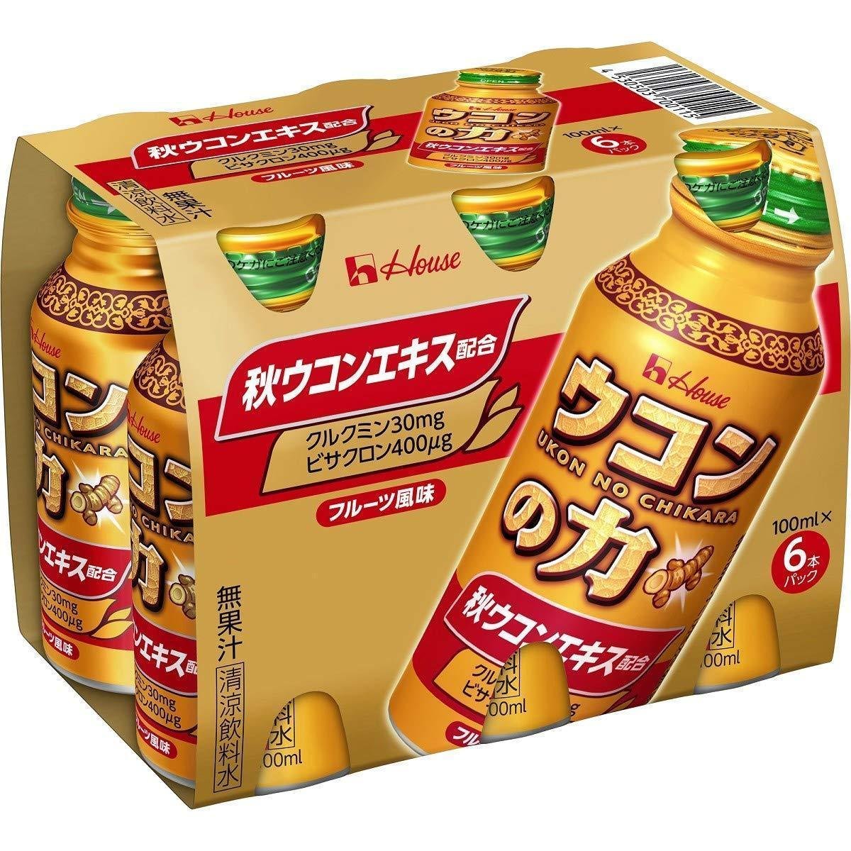 ハウス食品 ウコンの力 ウコンエキスドリンク 6本セット