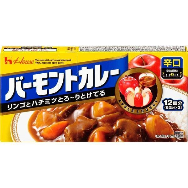 ハウス食品 バーモント 和風カレールーソース 辛口 230g