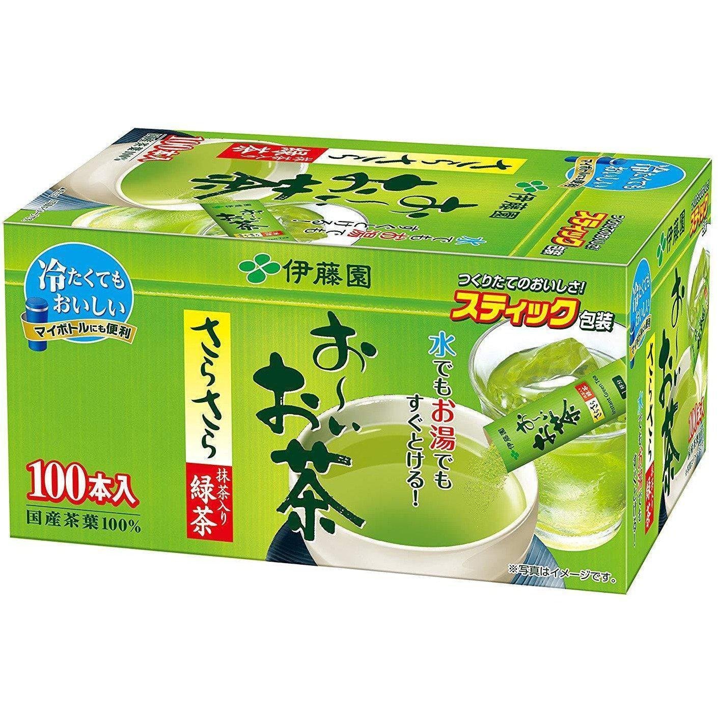 伊藤園 お～いお茶 インスタント緑茶 抹茶ブレンド 100本