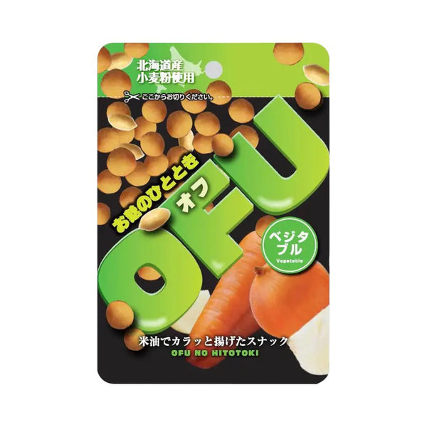いとうふ 野菜風味麩せんべいとスモークピーナッツ 25g (6個入り)