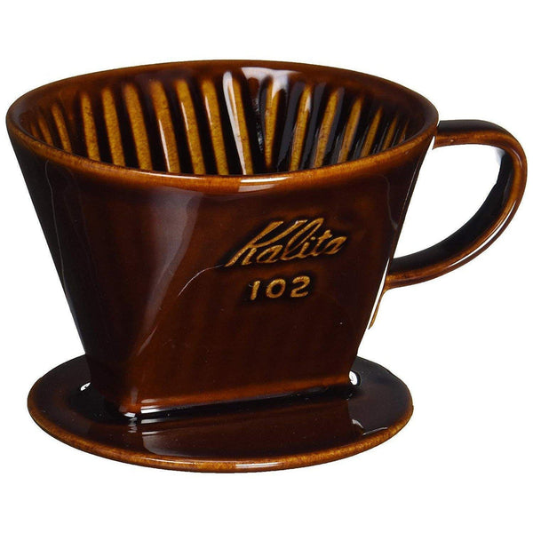 カリタ セラミックコーヒードリッパー 102 ブラウン