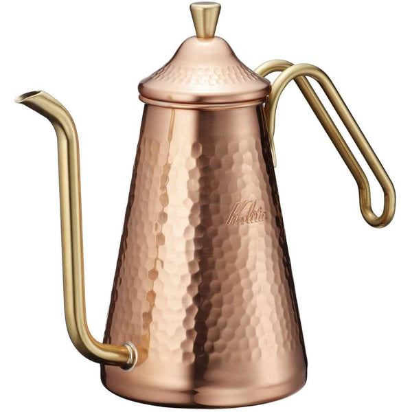 カリタ 銅製グースネックケトル スリムハンドドリップコーヒーポット 700ml
