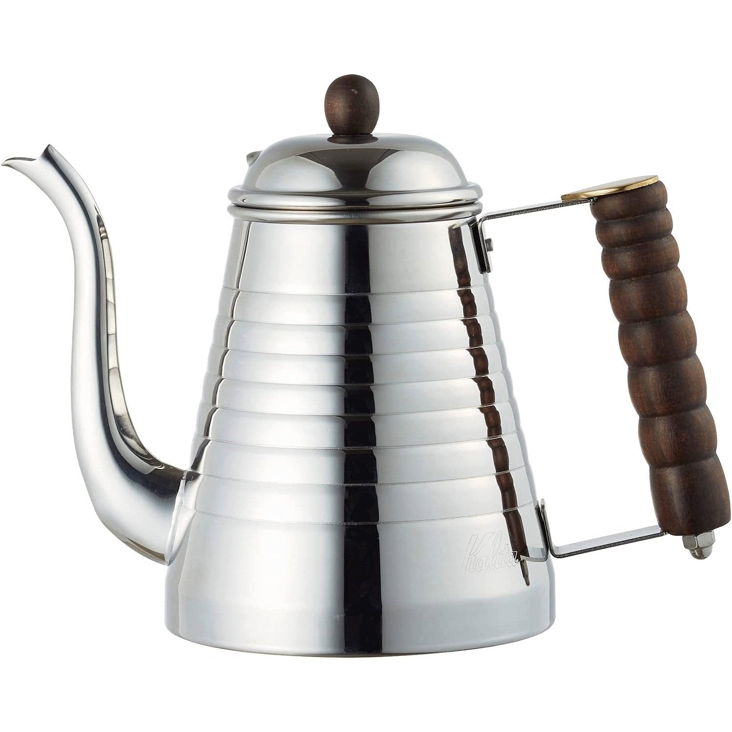 Kalita SSW ハンドドリップ グースネックケトル（ステンレススチール ドリップコーヒーポット）1L