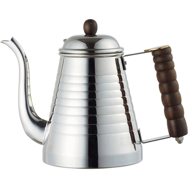 Kalita SSW ハンドドリップ グースネックケトル（ステンレススチール ドリップコーヒーポット）1L