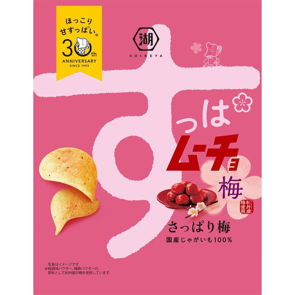 湖池屋 すっぱムーチョ 梅干しポテトチップス 55g（3個入り）