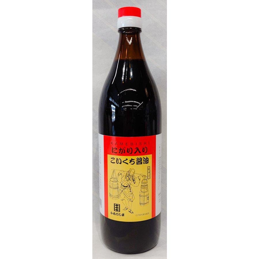 かめびし こいくちしょうゆ 2年熟成 濃口醤油 900ml