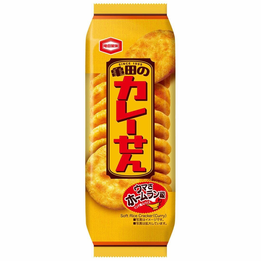 亀田 枯れせん カレーせんべい 15枚