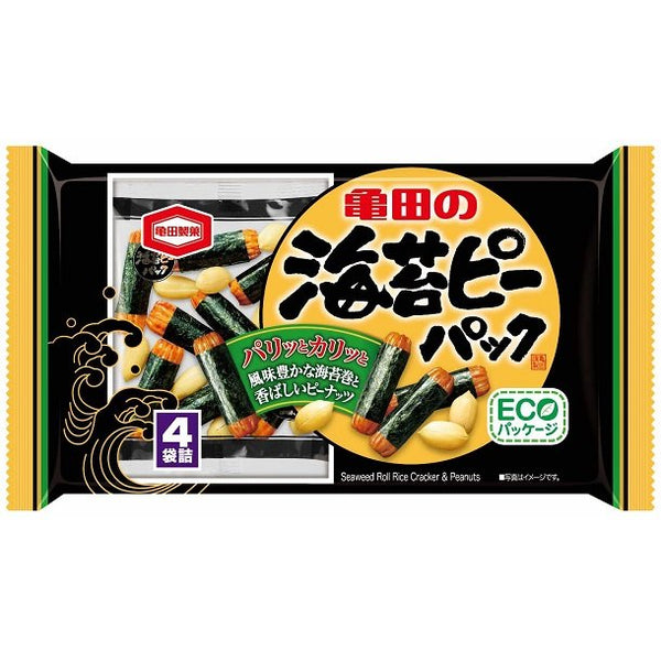 亀田のりピー 海苔せんべい＆ピーナッツスナック 85g
