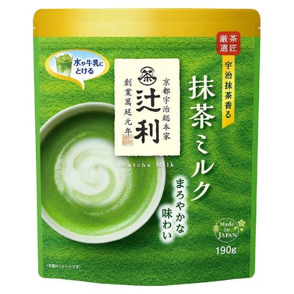 辻利 抹茶グリーンティーラテパウダー（日本産抹茶ミルクティー）190g