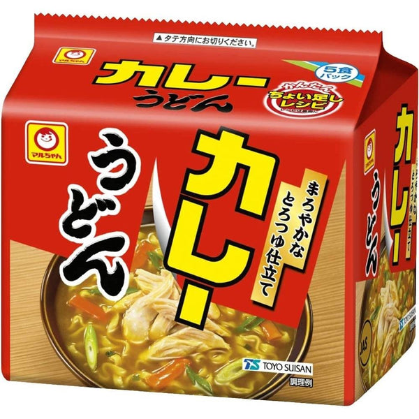 マルちゃんカレーうどん インスタントラーメン 5食分