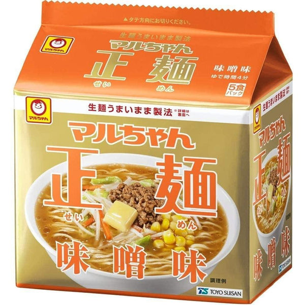 マルちゃん正麺 味噌ラーメン 即席麺 5食入