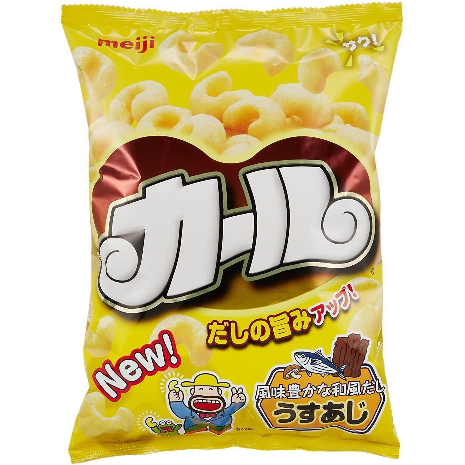 明治 カール ライトソルトコーン パフカール スナック（10袋入り）