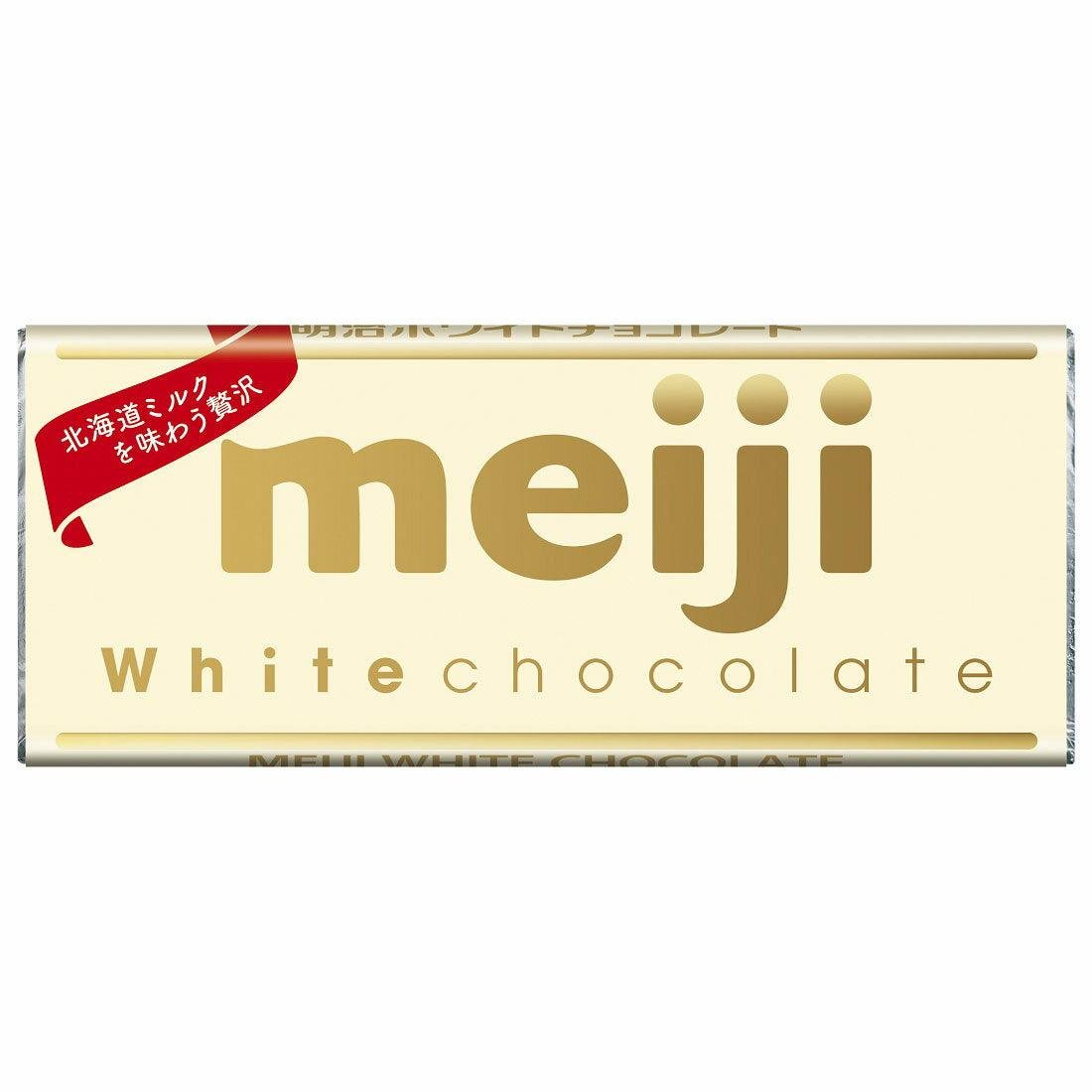 明治 ホワイトチョコレート ホワイトチョコレートバー 40g (5個入り)