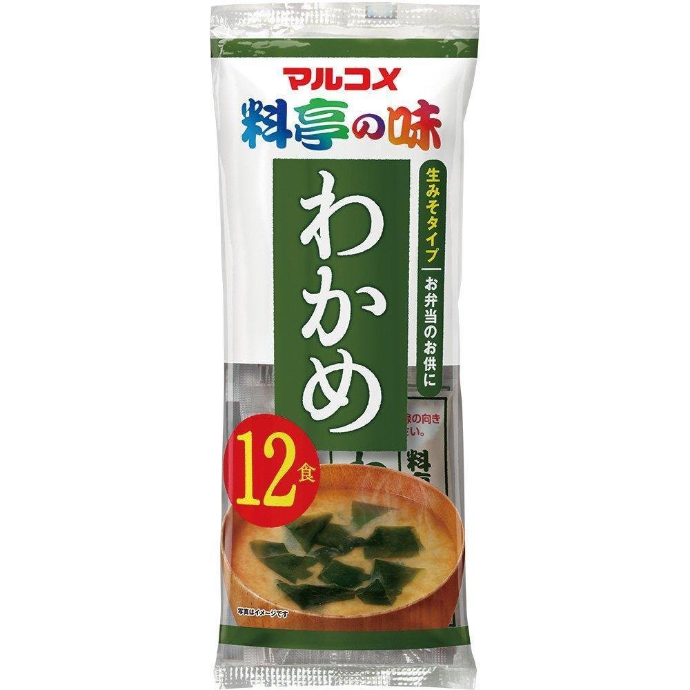 マルコメ インスタント味噌汁 わかめ 12食分