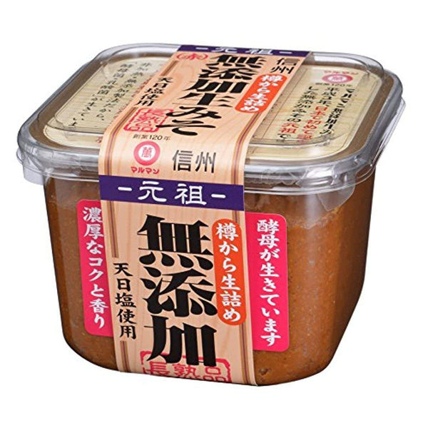 マルマン 無添加天然生赤味噌 750g
