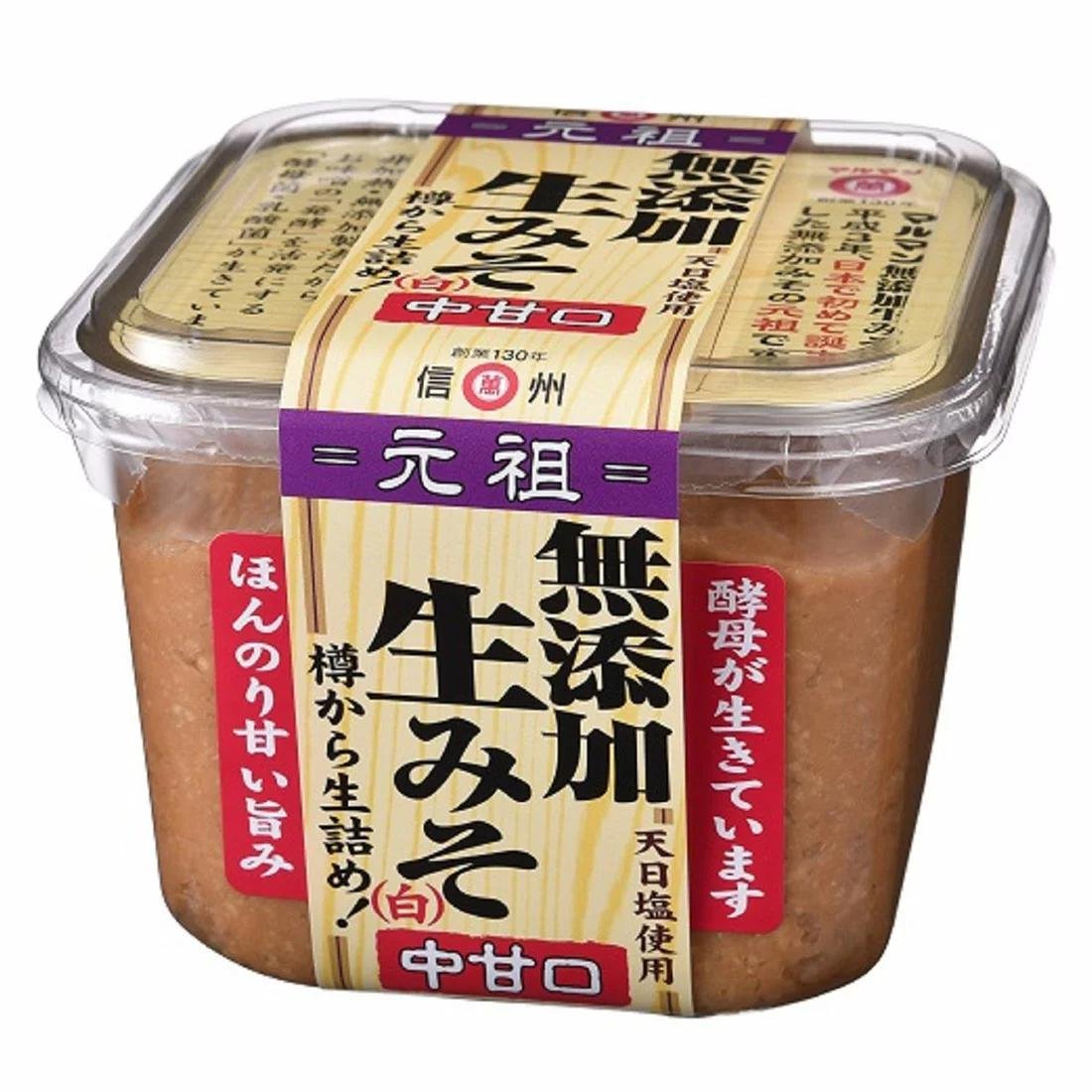 マルマン 無添加 天然生白味噌 750g
