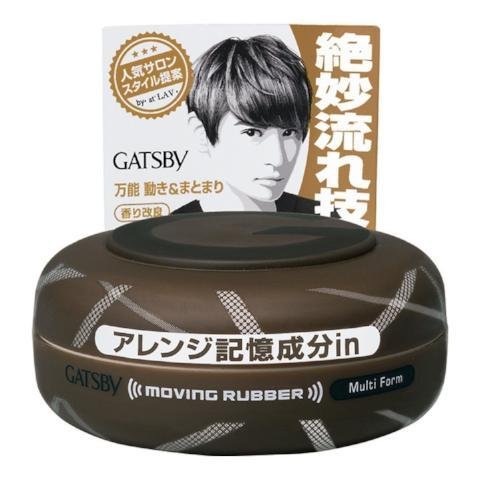マンダム ギャツビー ムービングラバー ヘアワックス マルチフォーム 80g